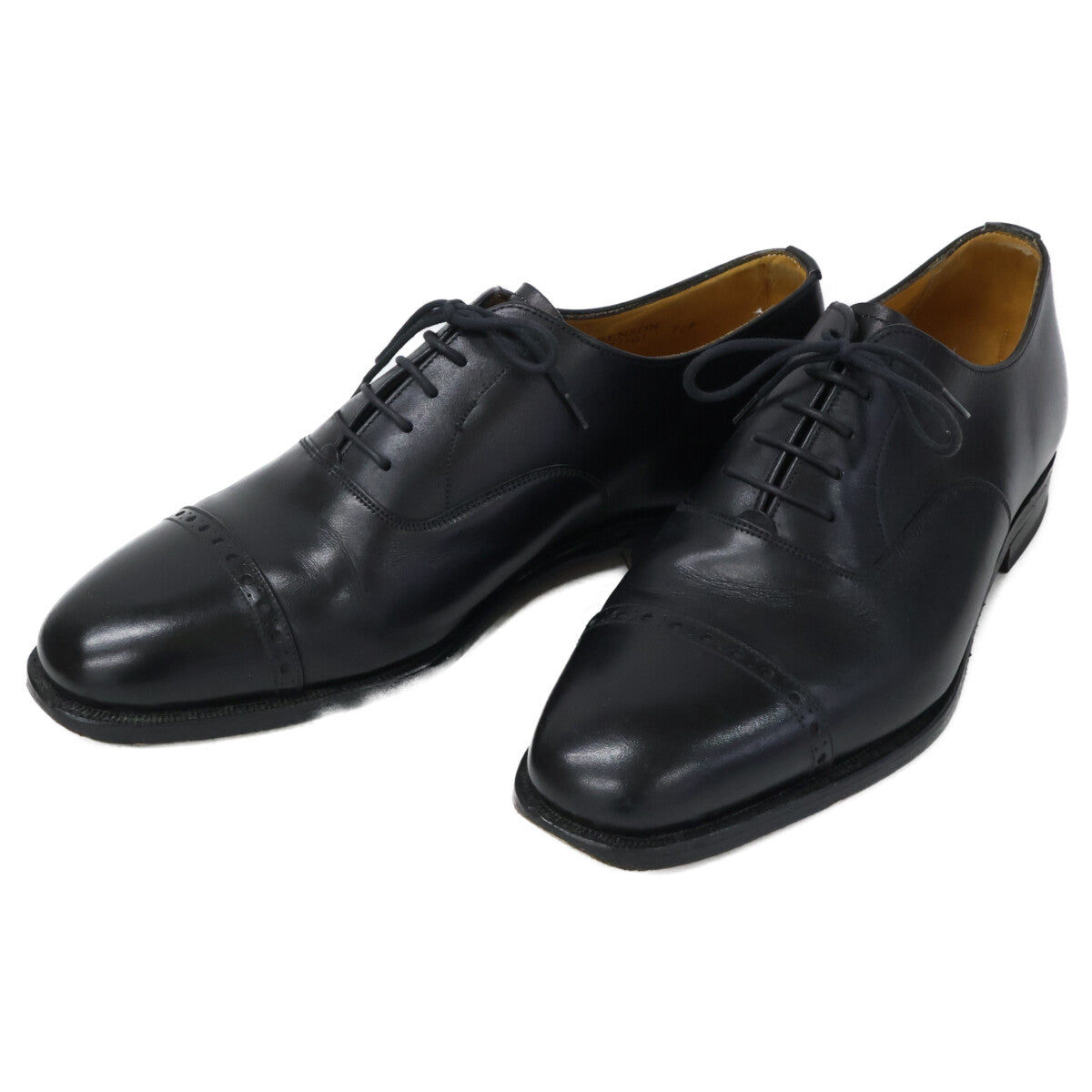 GRENSON グレンソン 22377 パンチドキャップトゥ レザーシューズ シューズ