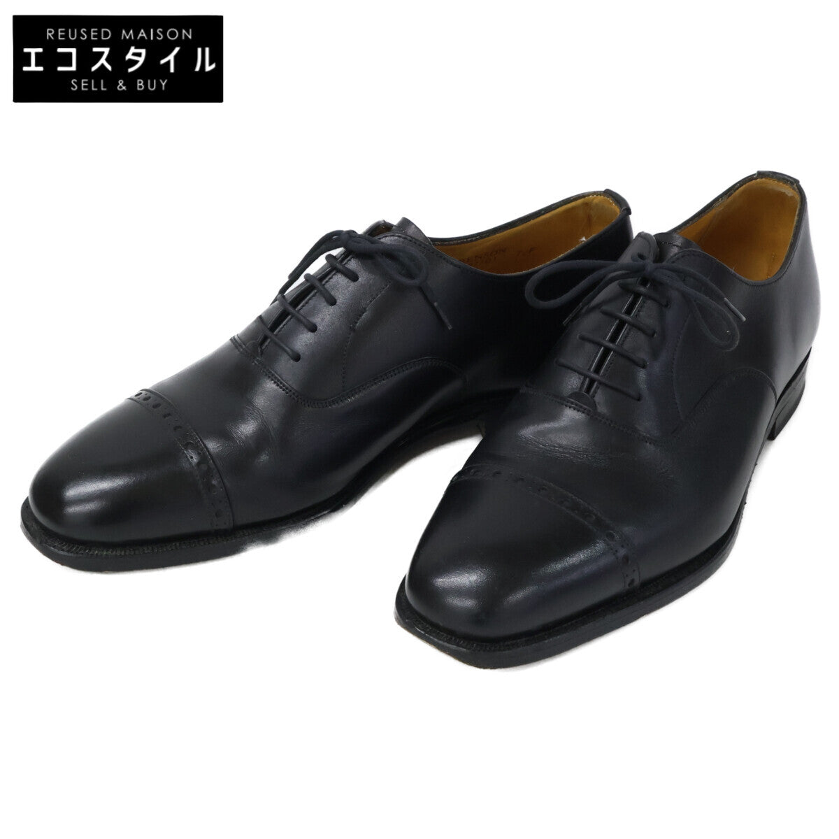 GRENSON グレンソン 22377 パンチドキャップトゥ レザーシューズ シューズ