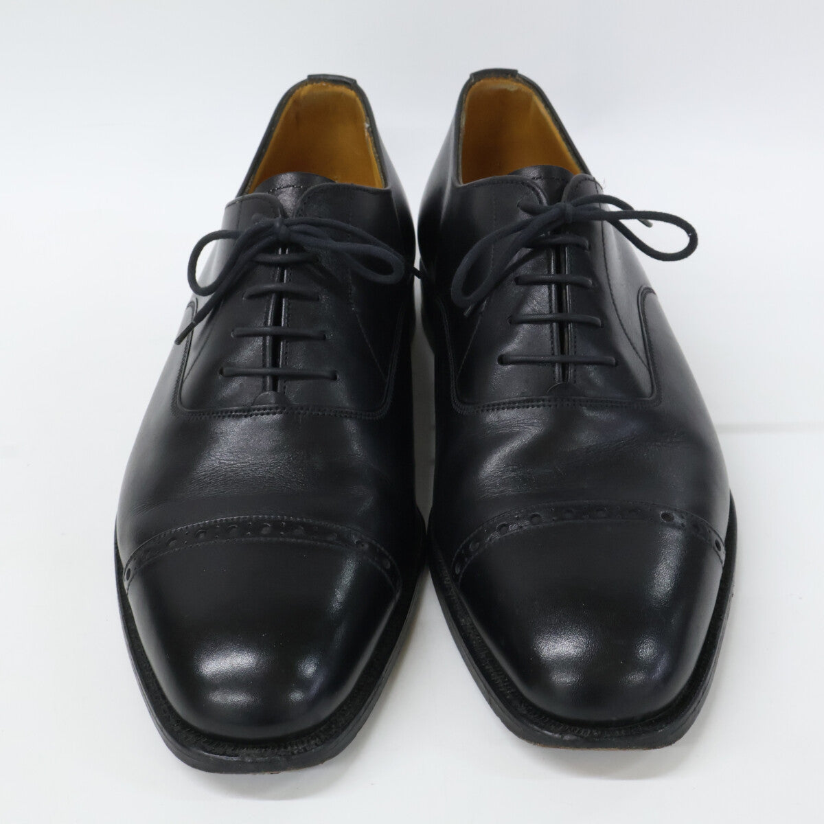 GRENSON グレンソン 22377 パンチドキャップトゥ レザーシューズ シューズ