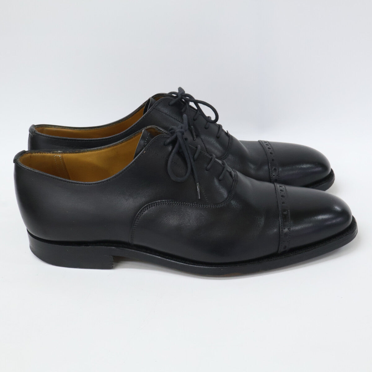 GRENSON グレンソン 22377 パンチドキャップトゥ レザーシューズ シューズ