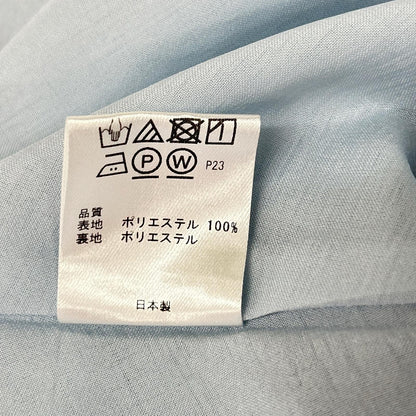 TOCCA トッカ ブルー フラワー 総柄 ノンスリーブワンピース ワンピース