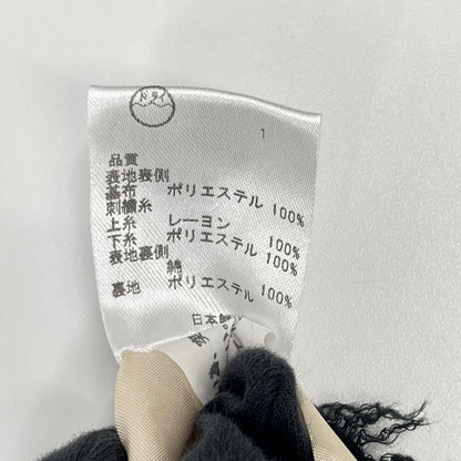 TOCCA トッカ 445908 ブルー系 ウエストリボンデザイン フラワー ワンピース ワンピース