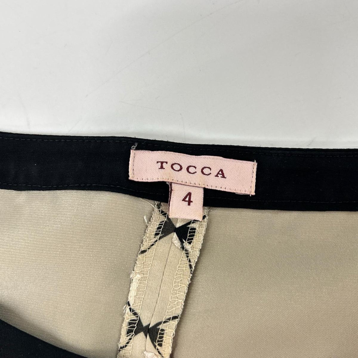 TOCCA トッカ 325074 ブラウン系 リボンデザイン セットアップ スーツ セットアップ