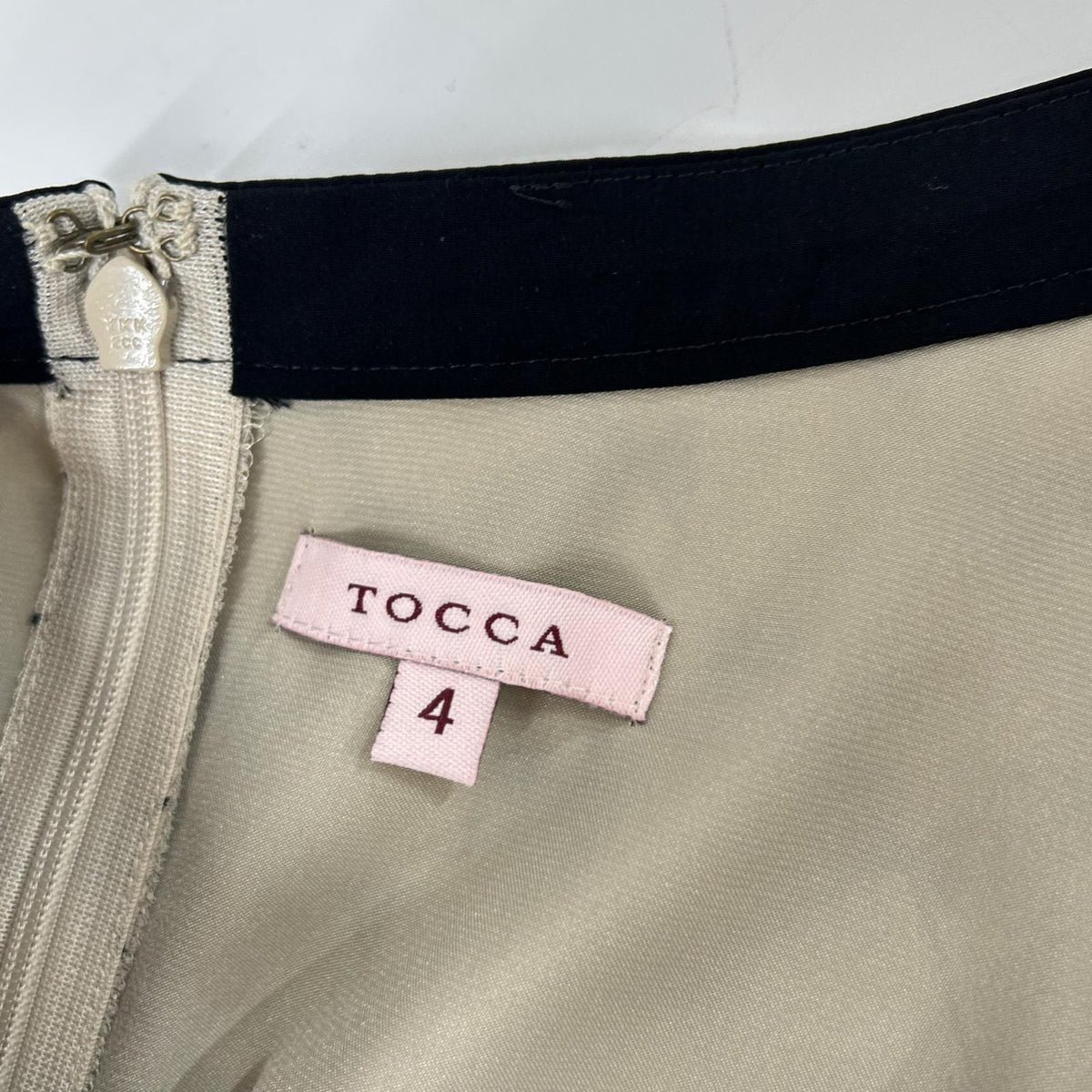 TOCCA トッカ 325074 ブラウン系 リボンデザイン セットアップ スーツ セットアップ