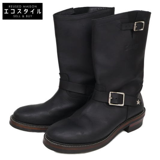 schott Schott S35500T waterproof pull-up leather engineer boots