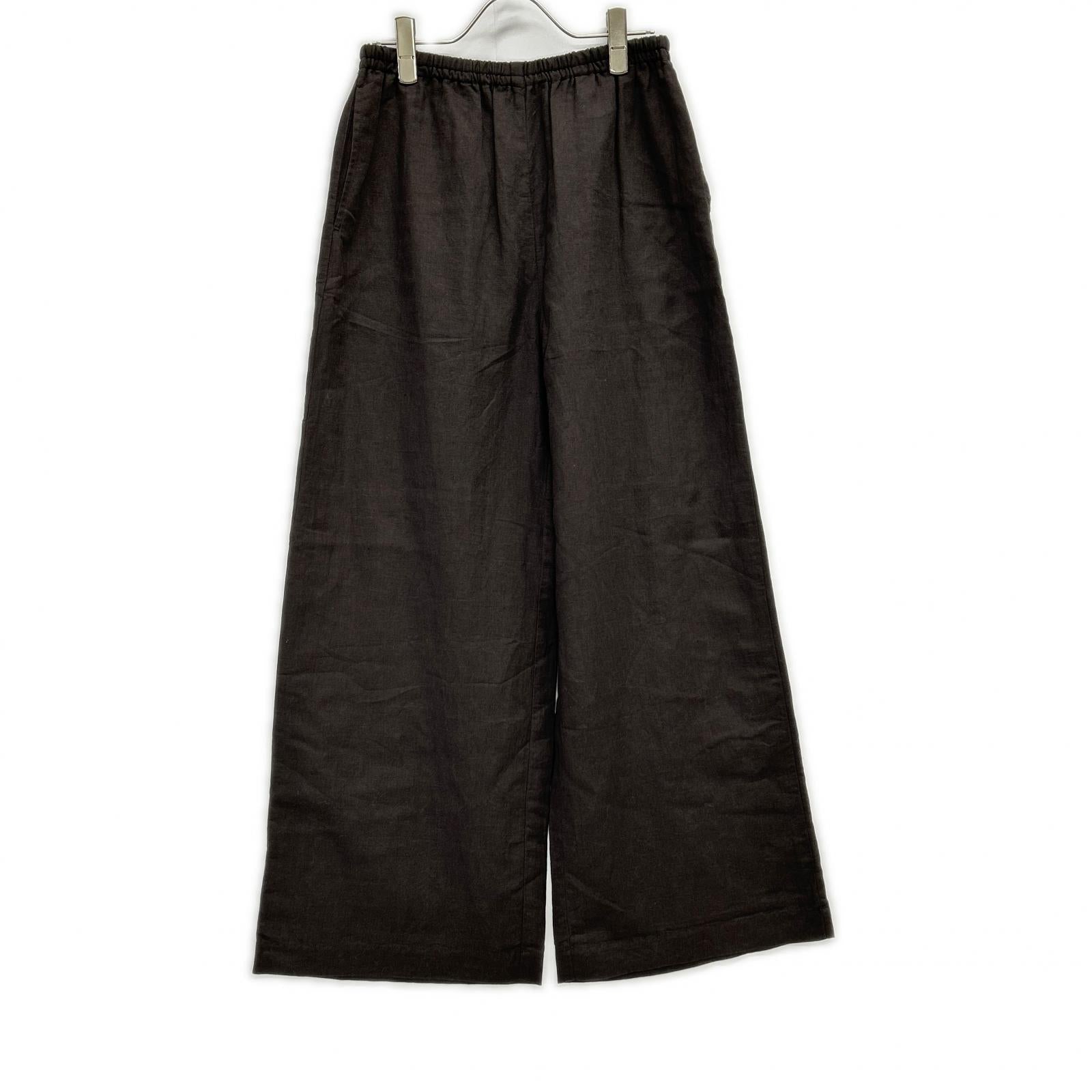 EVERY DAY I LIKE エブリデイアイライク 25年 ブラウン Cotton Linen Relax パンツ ボトムス