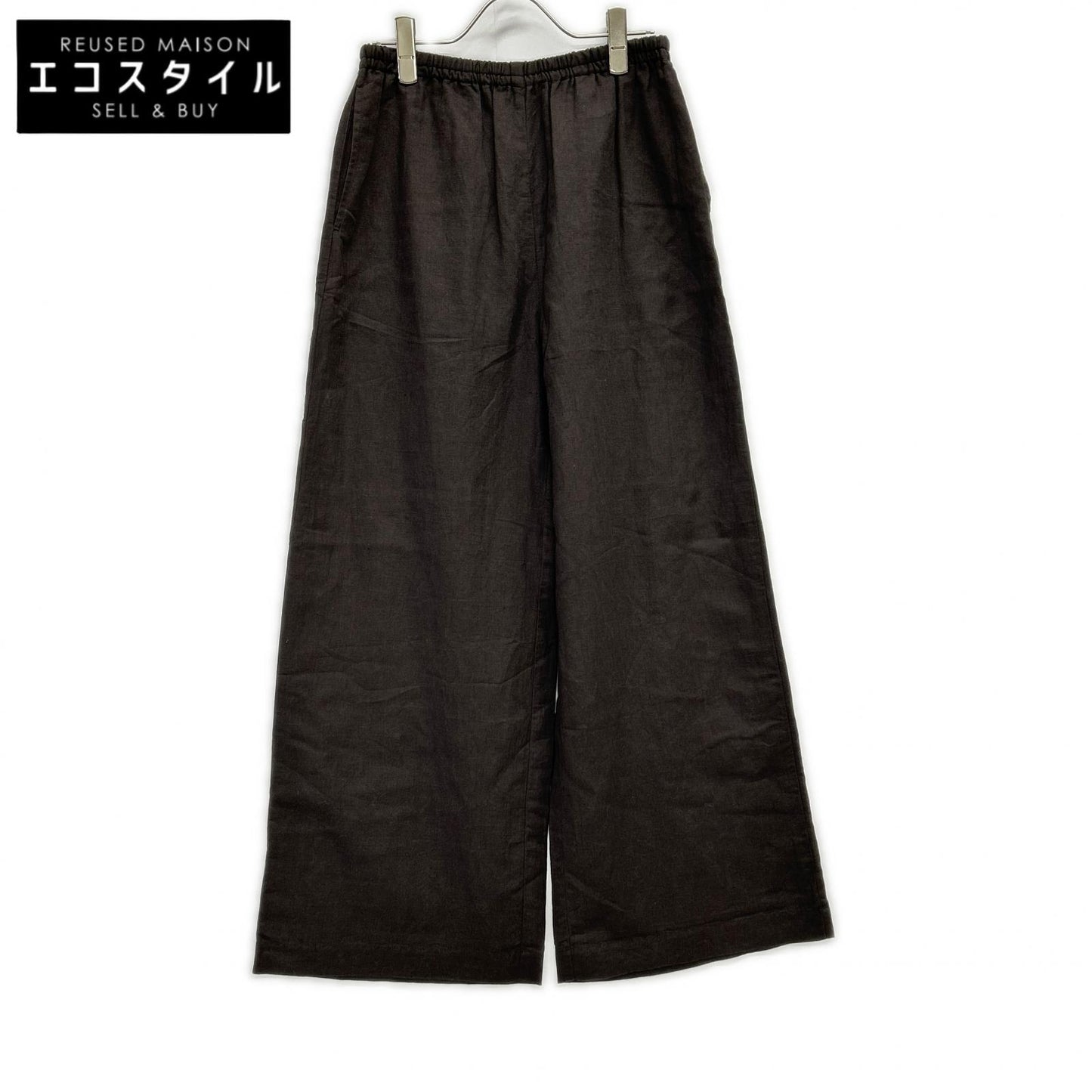 EVERY DAY I LIKE エブリデイアイライク 25年 ブラウン Cotton Linen Relax パンツ ボトムス