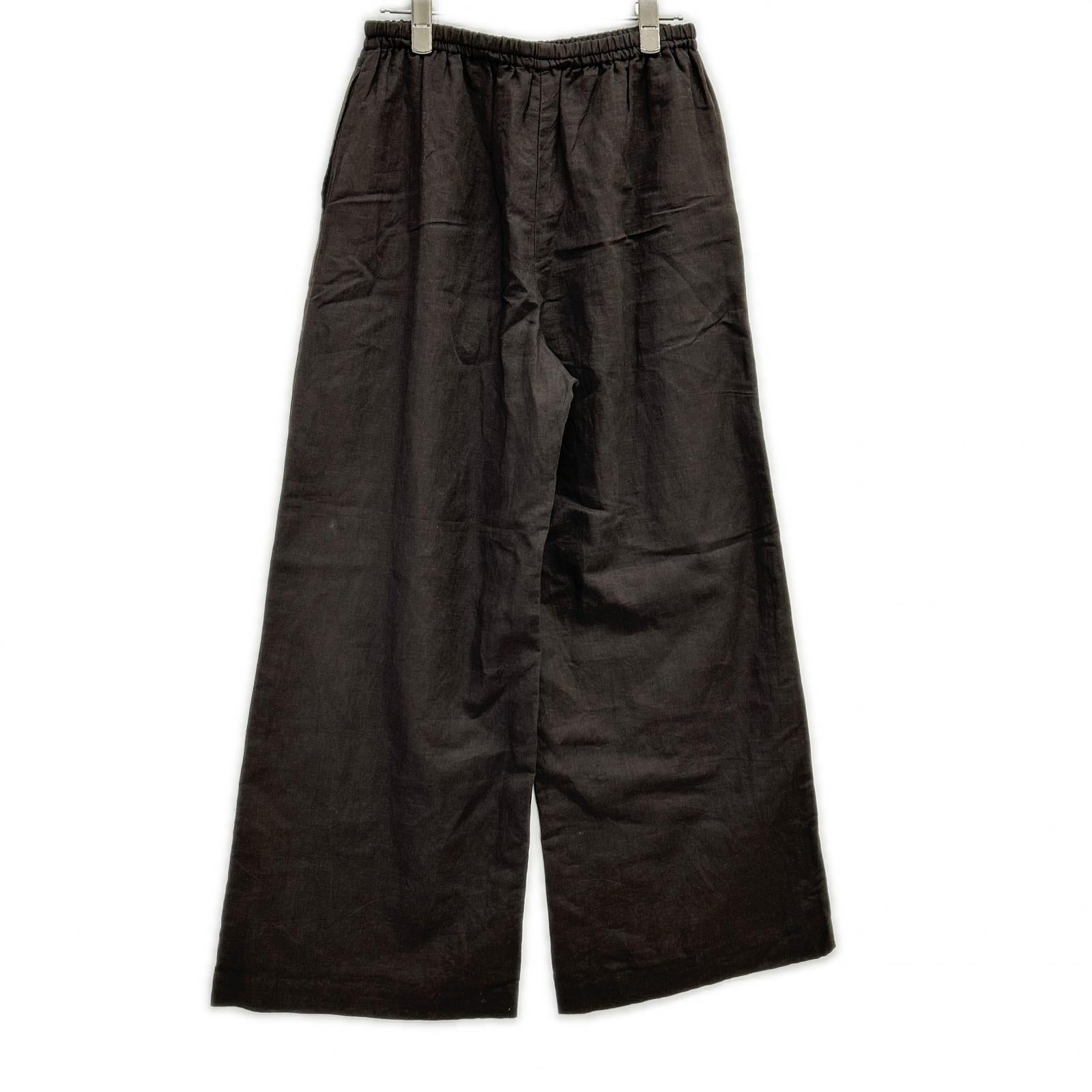 EVERY DAY I LIKE エブリデイアイライク 25年 ブラウン Cotton Linen Relax パンツ ボトムス