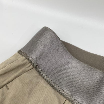 MUSE ミューズ 25年 カーキオリーブ STRETCH TWILL タックパンツ ボトムス
