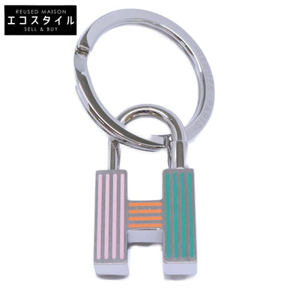 HERMES エルメス 【新品同様】カデナ クイズ レインボー キーリング