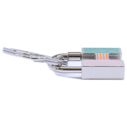 HERMES エルメス 【新品同様】カデナ クイズ レインボー キーリング