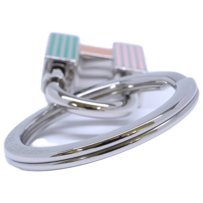 HERMES エルメス 【新品同様】カデナ クイズ レインボー キーリング