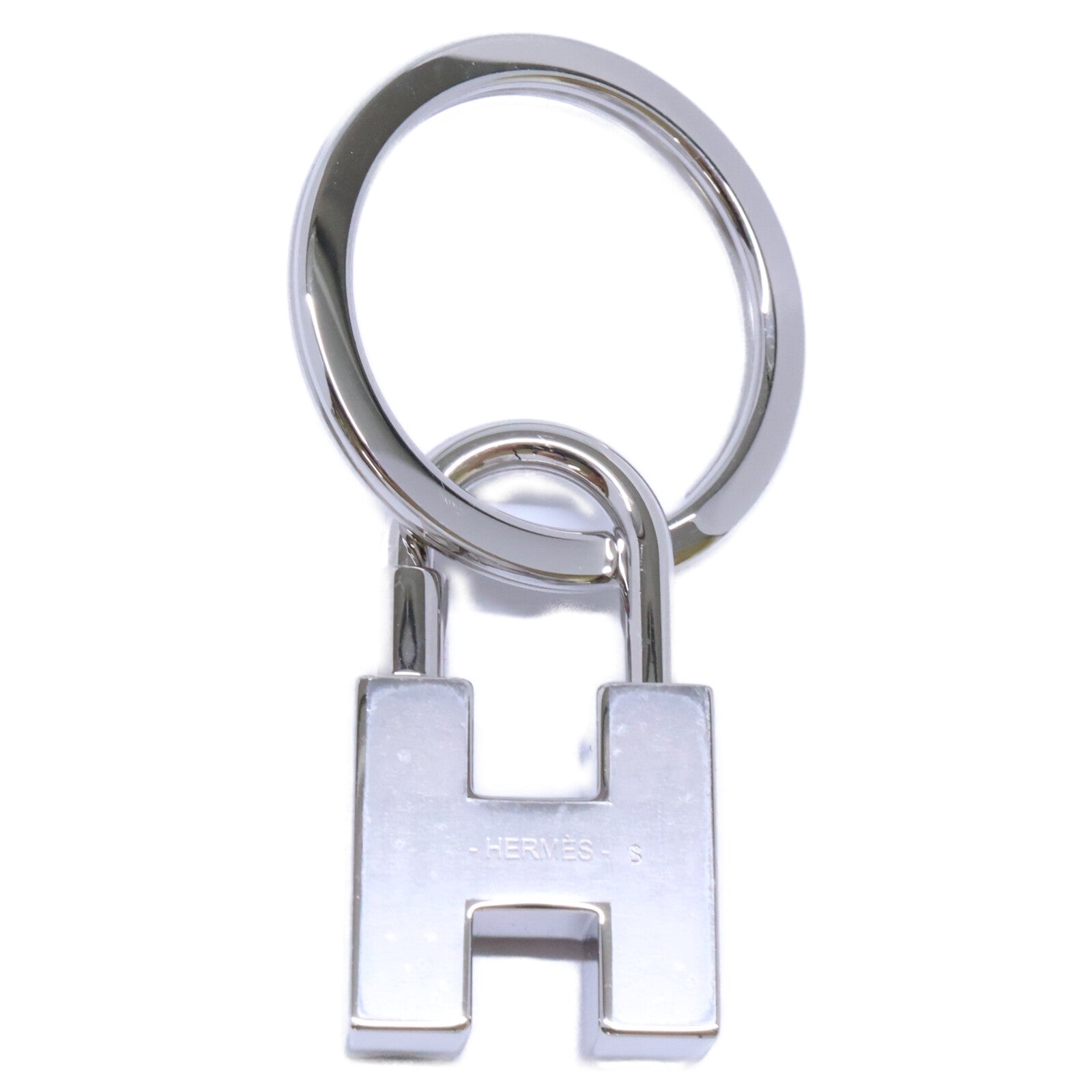 HERMES エルメス 【新品同様】カデナ クイズ レインボー キーリング