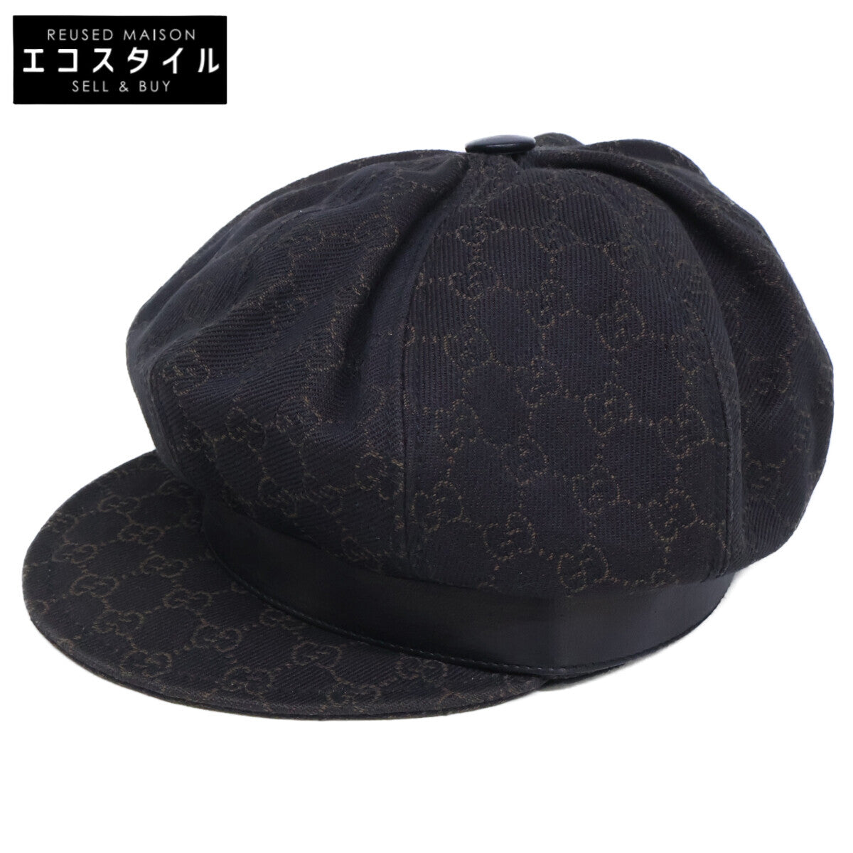 GUCCI グッチ 102668 XM037 GG柄 ジャカード キャスケット 帽子