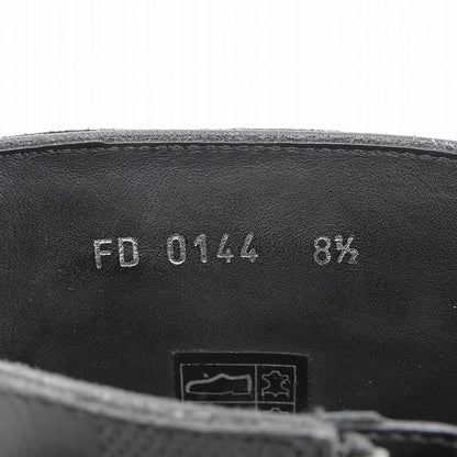 LOUIS VUITTON ルイヴィトン 美品 ダミエ レザー アンクルブーツ メンズ ブラック 8 1/2 シューズ