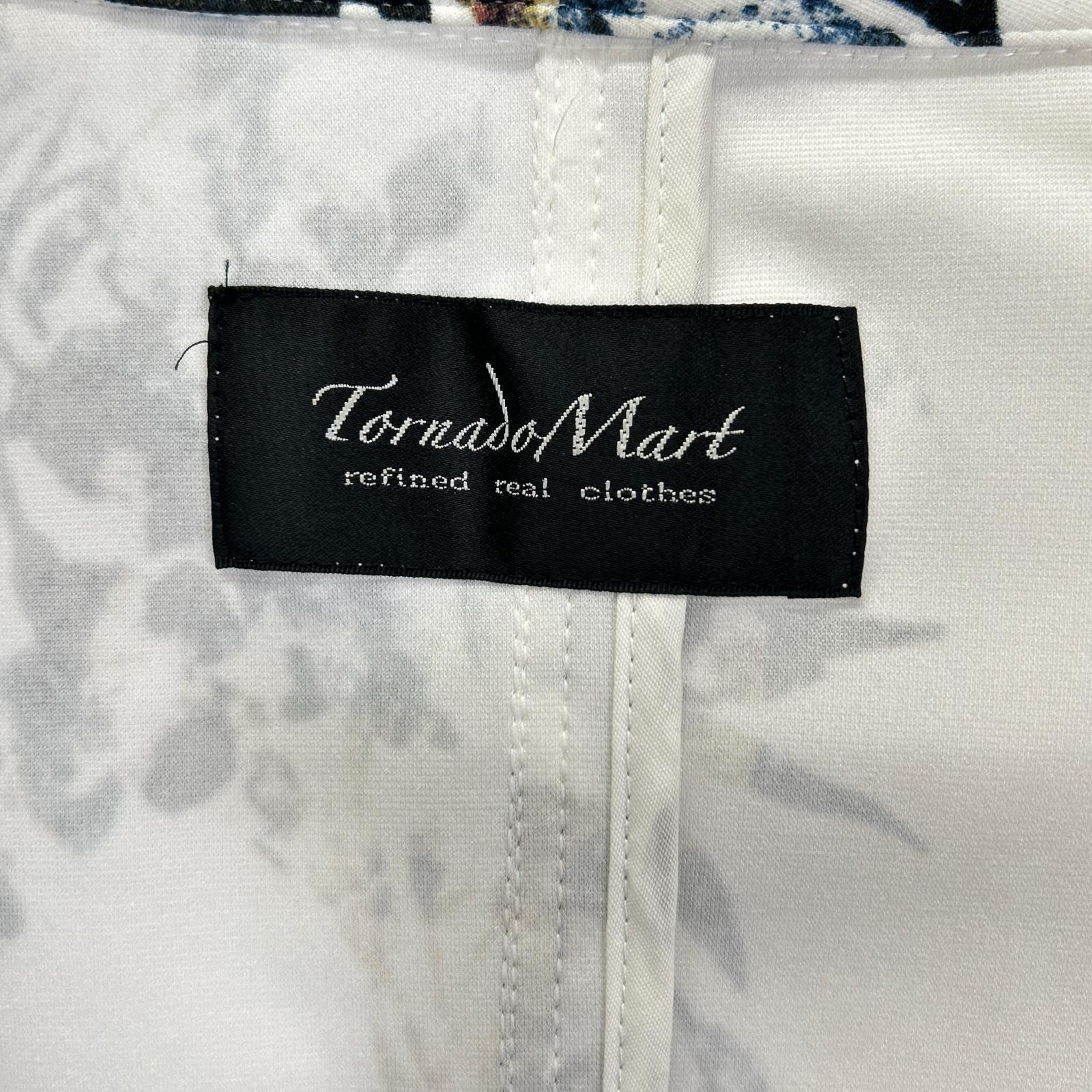 TORNADO MART トルネードマート ホワイト フラワープリント ジャケット ジャケット