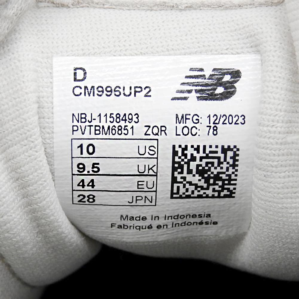 NEW BALANCE ニューバランス スエード スニーカー シューズ メンズ ネイビー 28cm CM996UP2 シューズ