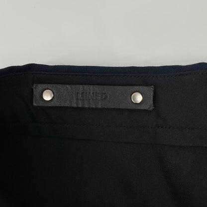 MINEDENIM マインデニム 2308-7004-35-502 ネイビースラックス ワンタックパンツ ボトムス