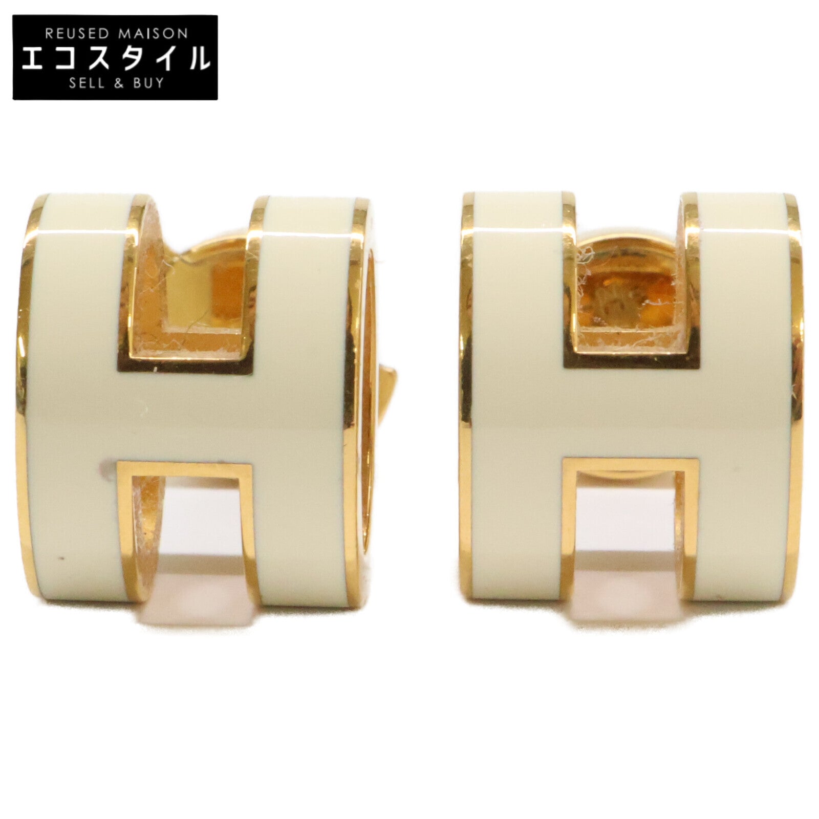 HERMES エルメス ミニポップH ピアス