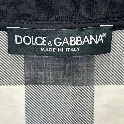 DOLCE&GABBANA ドルチェアンドガッバーナ F7O94T G7CTK ブラック フラワープリント ノースリーブ カットソー トップス