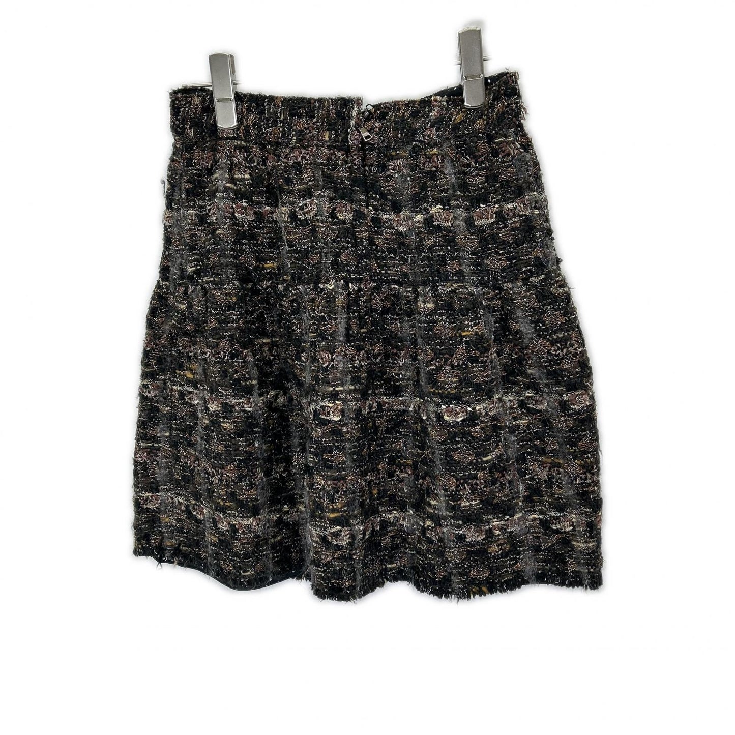 DOLCE&GABBANA ドルチェアンドガッバーナ F250PT FMMB9 ブラック系 ツイード ジャケット スカート セットアップ スーツ セットアップ