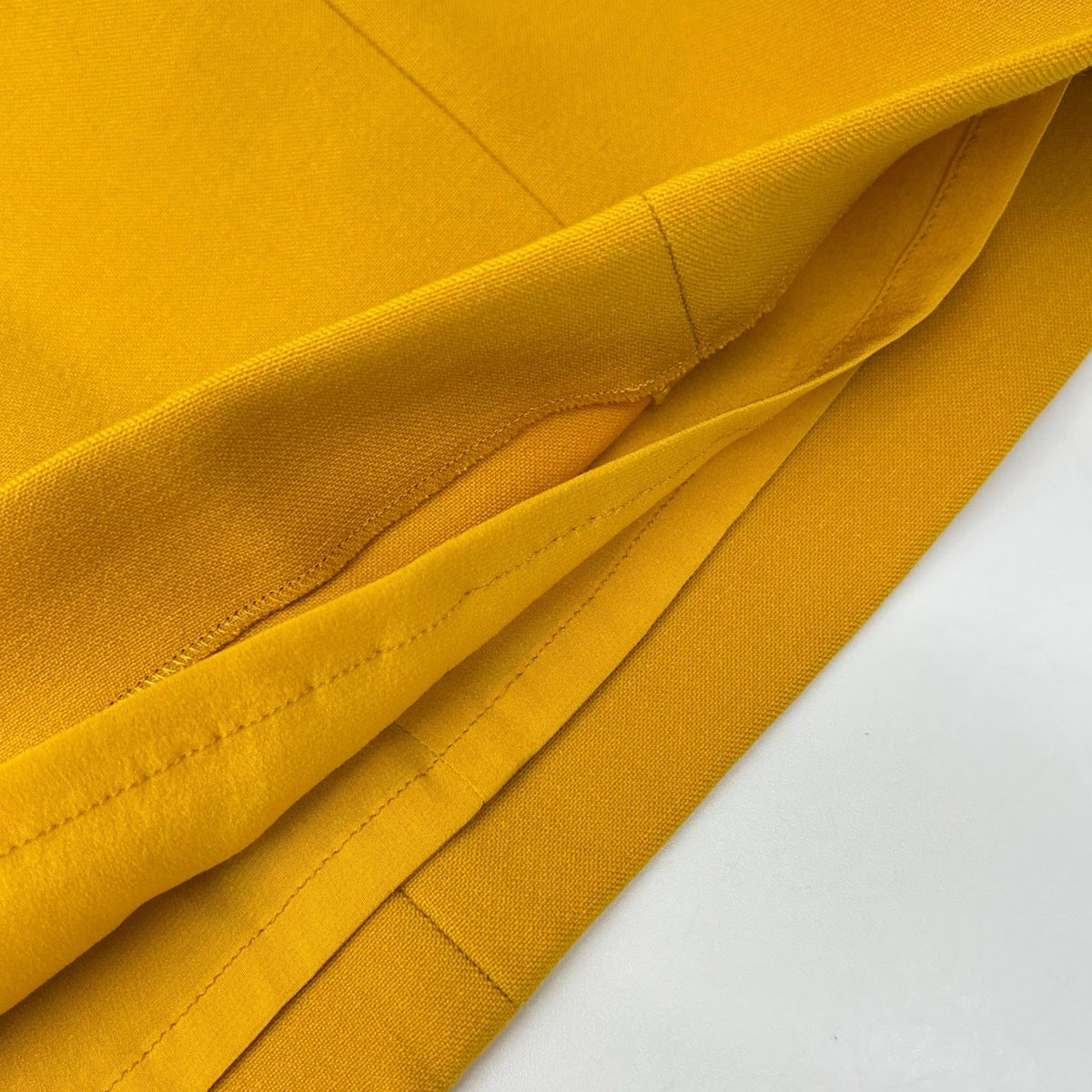 EMILIO PUCCI Emilio Pucci 47RI45 Yellow Wool×Rayon Dress Dress