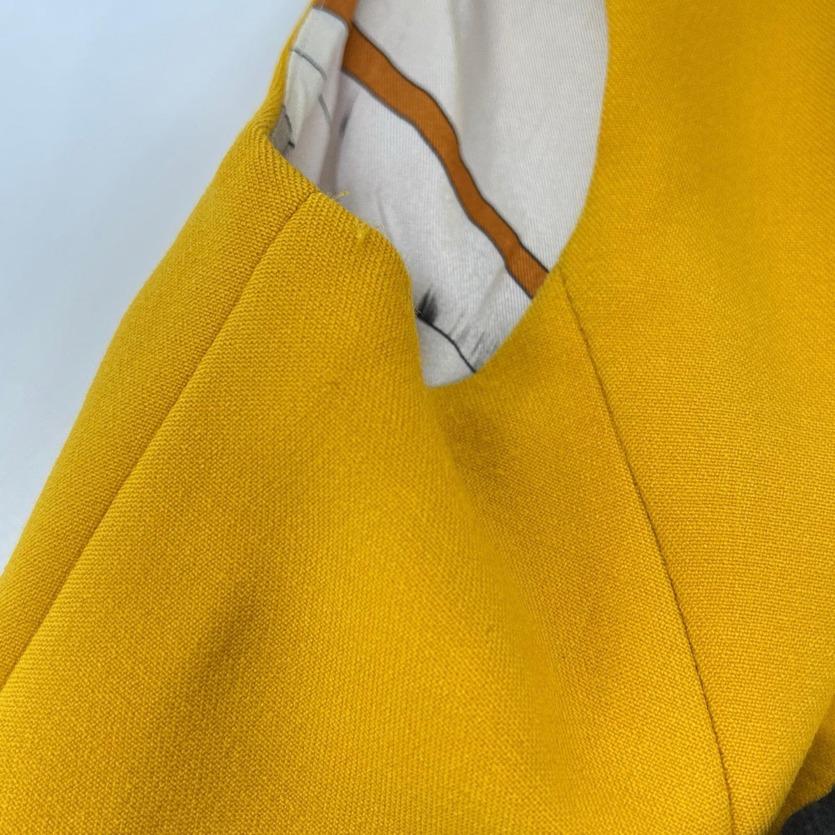 EMILIO PUCCI Emilio Pucci 47RI45 Yellow Wool×Rayon Dress Dress