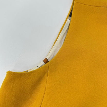 EMILIO PUCCI Emilio Pucci 47RI45 Yellow Wool×Rayon Dress Dress