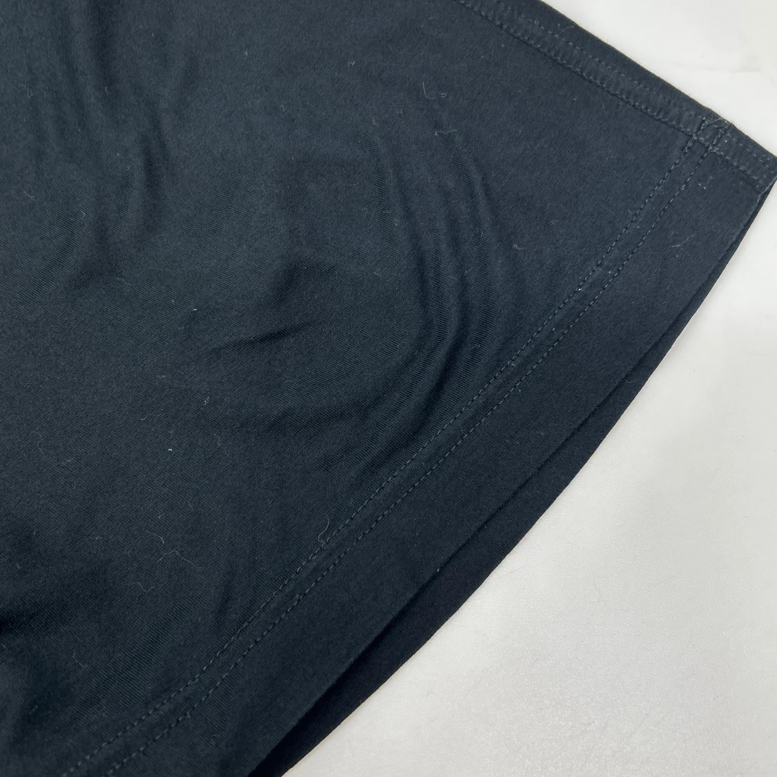 HERMES エルメス ブラック コットン ゴルチェ期 長袖Tシャツ トップス