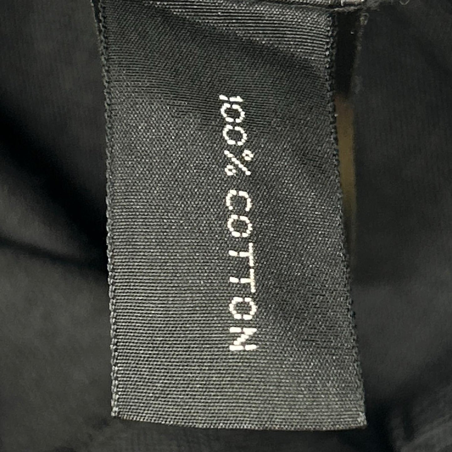 TOM FORD トムフォード ブラック コットン 長袖ポロシャツ トップス