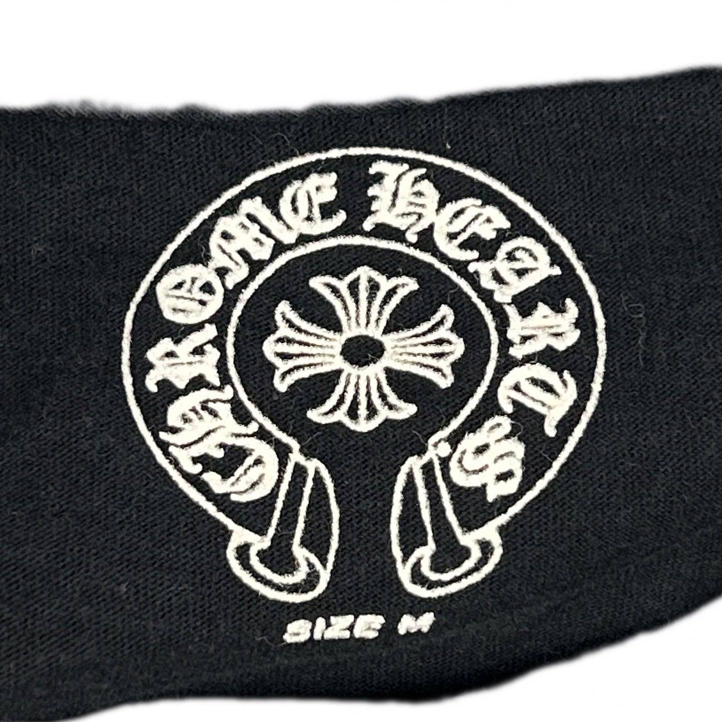 Chrome hearts クロムハーツ ブラック アメリカンフラッグ 星条旗 スクロールラベル 半袖Tシャツ トップス