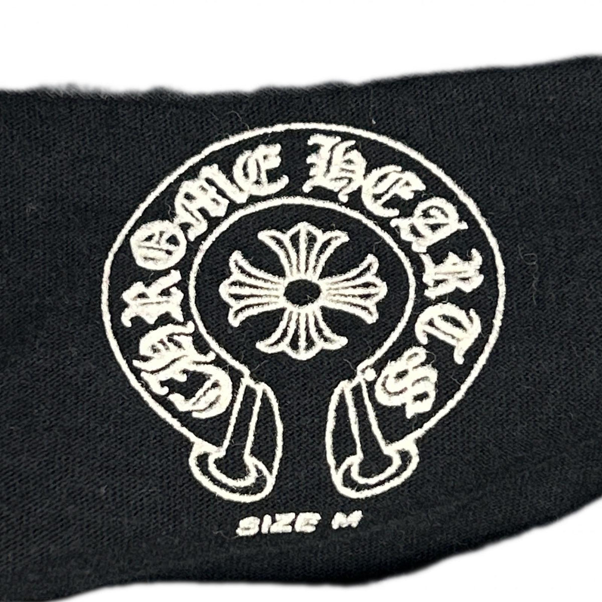 Chrome hearts クロムハーツ ブラック アメリカンフラッグ 星条旗 スクロールラベル 半袖Tシャツ トップス