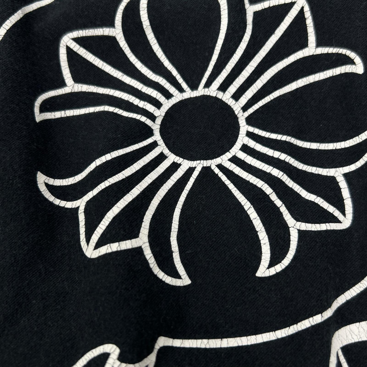 Chrome hearts クロムハーツ ブラック ホースシュープリントポケット 半袖Tシャツ トップス