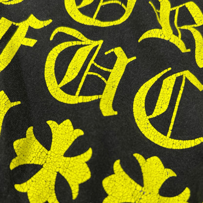 Chrome hearts クロムハーツ ブラック バックプリント 半袖Tシャツ トップス