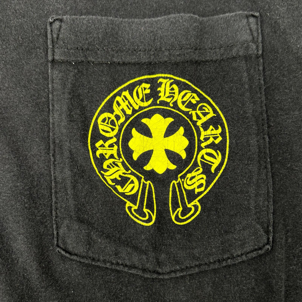 Chrome hearts クロムハーツ ブラック バックプリント 半袖Tシャツ トップス