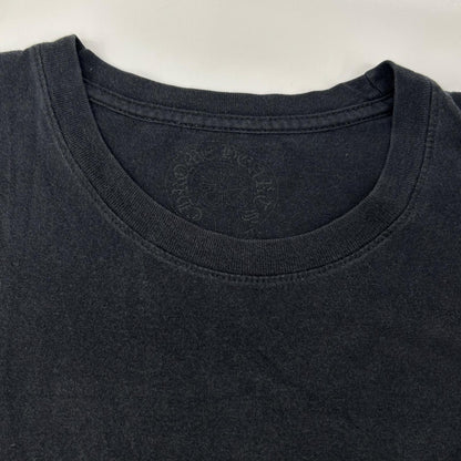 Chrome hearts クロムハーツ ブラック バックプリント 半袖Tシャツ トップス
