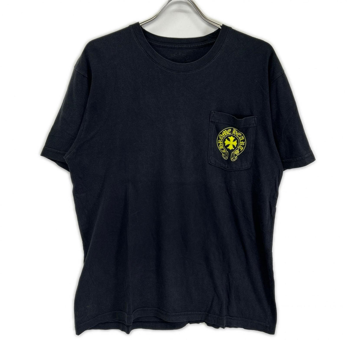 Chrome hearts クロムハーツ ブラック バックプリント 半袖Tシャツ トップス