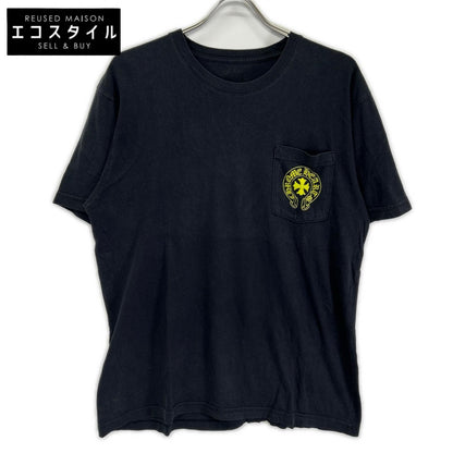 Chrome hearts クロムハーツ ブラック バックプリント 半袖Tシャツ トップス