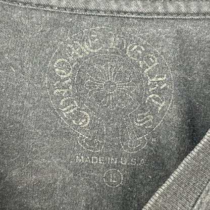 Chrome hearts クロムハーツ ブラック バックプリント 半袖Tシャツ トップス