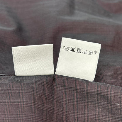 HERMES エルメス チャコール コットン 袖セリエボタン 長袖シャツ トップス