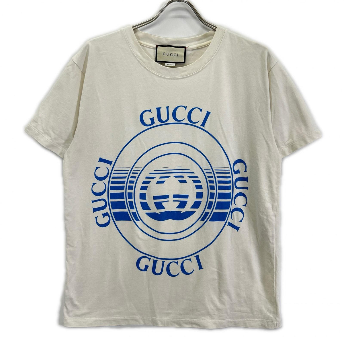 GUCCI グッチ 20AW 616036 ホワイト Disc Print Oversized Tee トップス