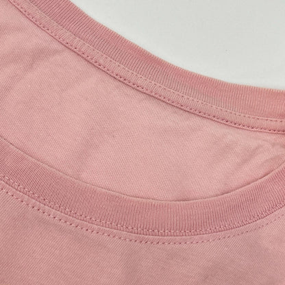 GUCCI グッチ 21AW 548334 ピンク インターロッキング プリントTシャツ トップス