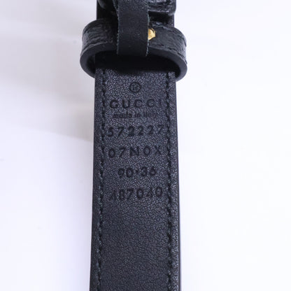 GUCCI グッチ 572227 GGバックル レザー ベルト