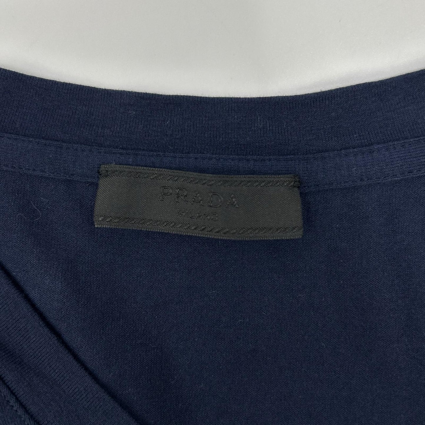 PRADA SPORT プラダスポーツ 19年製 SJN251 ネイビー ポケット Tシャツ トップス