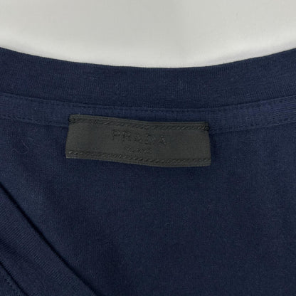 PRADA SPORT プラダスポーツ 19年製 SJN251 ネイビー ポケット Tシャツ トップス