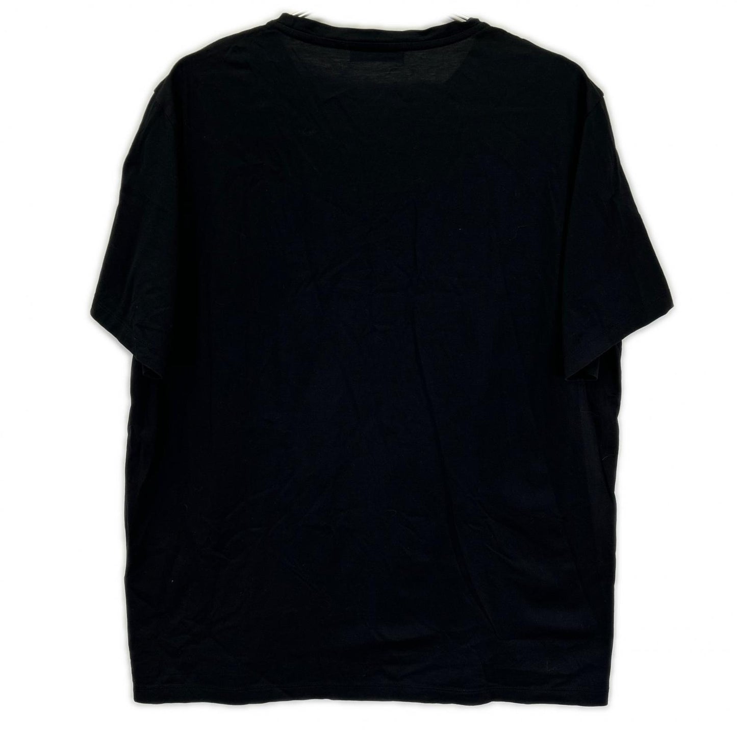 PRADA プラダ 19年製 UJN006 ブラック ロゴパッチ ポケットTシャツ トップス