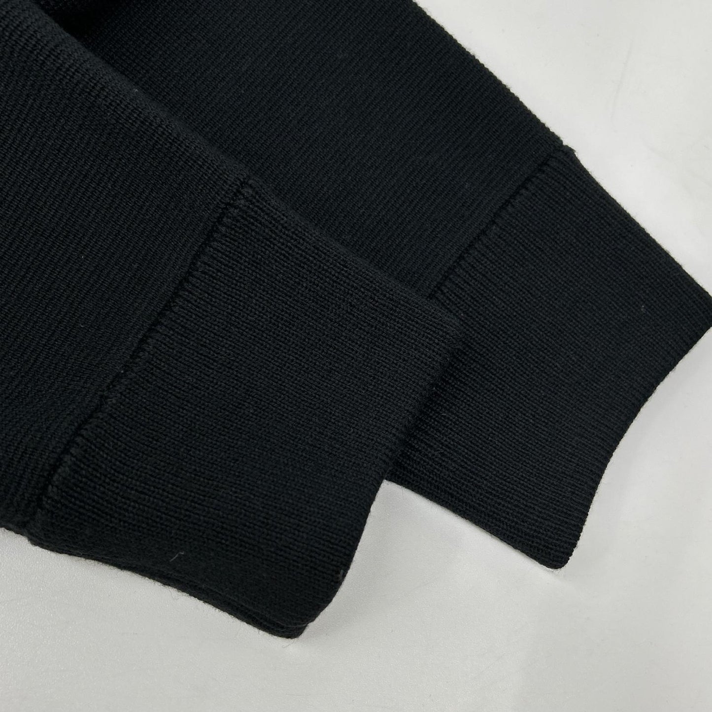MONCLER モンクレール 22年製 ブラック CARDIGAN TRICOT ニット切り替え ダウンジャケット ジャケット