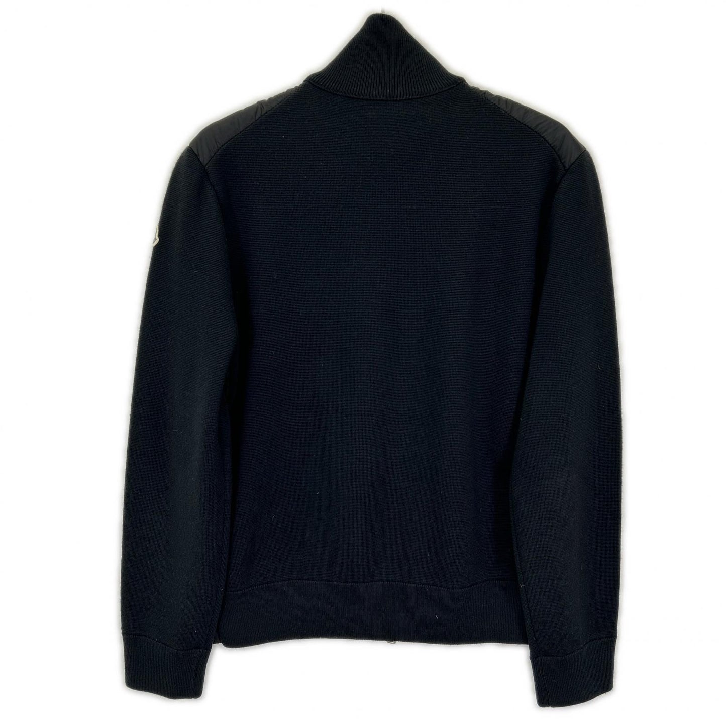 MONCLER モンクレール 22年製 ブラック CARDIGAN TRICOT ニット切り替え ダウンジャケット ジャケット