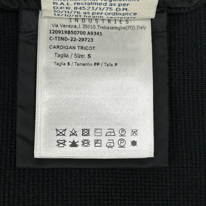 MONCLER モンクレール 22年製 ブラック CARDIGAN TRICOT ニット切り替え ダウンジャケット ジャケット