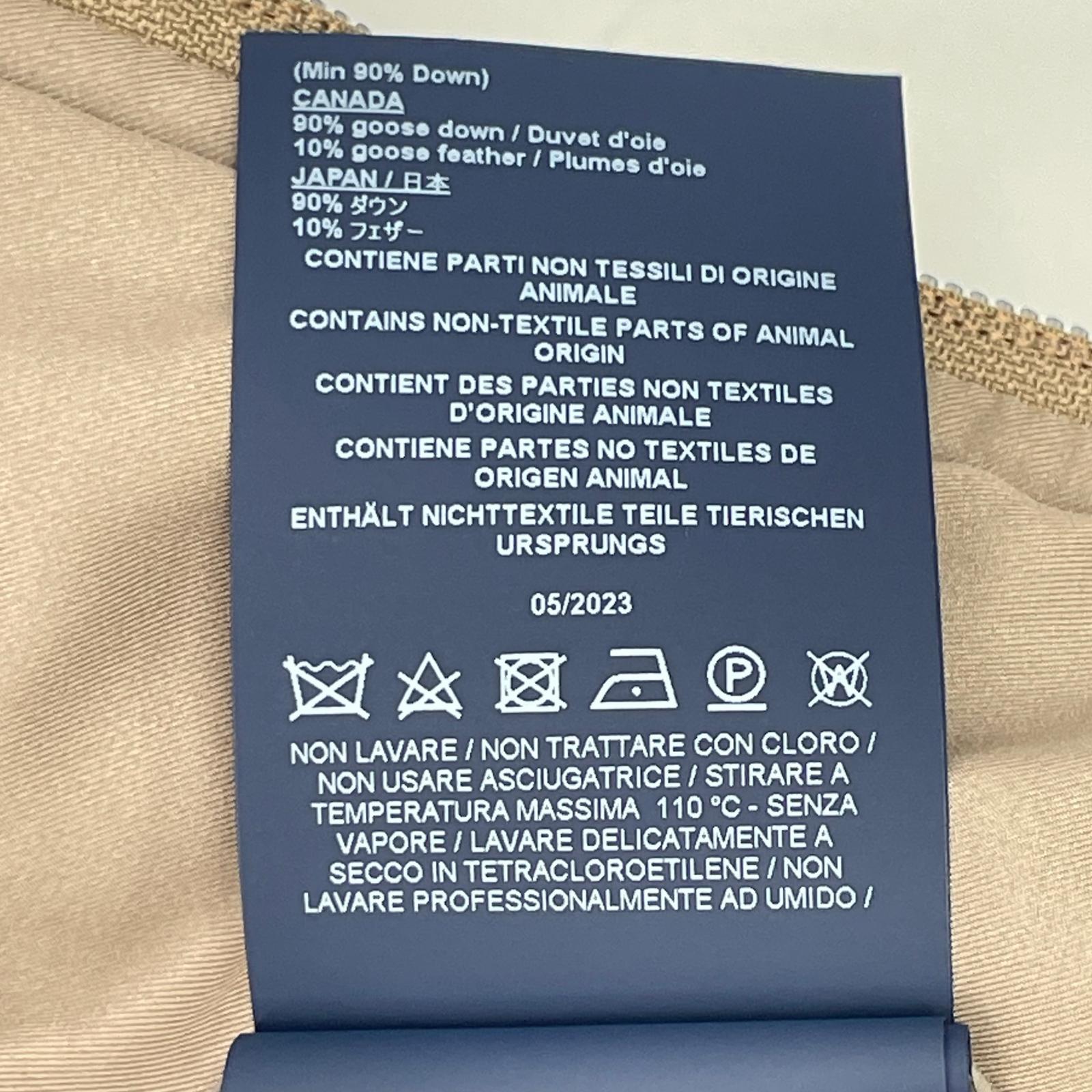 HERNO ヘルノ PI001078U ベージュ N-3B型 POLAR-TECH 襟ファー ダウンコート コート